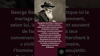 « Le mariage est laboutissement du processus naturel où une femme essaie de transformer un homme en [upl. by Brocky]