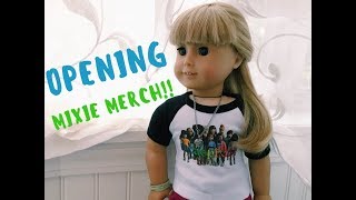 Mixiepixie7 Merch Opening  Review [upl. by Sylado666]