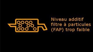 Niveau additif FAP trop faible  Remplissage pour C4 PICASSO HDI [upl. by Nastassia]