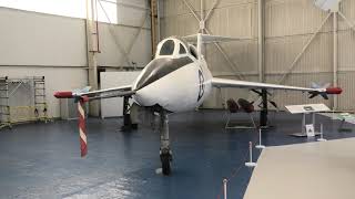 Saunders Roe SR53 at RAF Cosford [upl. by Arreyt]