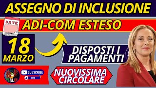 📢 Assegno di Inclusione ADI Le Ultime Direttive dallINPS ADICOM ESTESO [upl. by Sehguh]