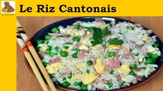 Le riz cantonais recette facile [upl. by Ahsinert]