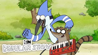 MASHUP Mordecai and Rigbys First vs Last Scene  Regular Show  Cartoon Network [upl. by Lehcem]