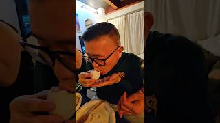 How to eat balut fertilized duck egg vietnamesefood [upl. by Reilly211]