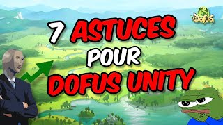 7 ASTUCES pour TAIDER SUR DOFUS UNITY [upl. by Fulbright3]