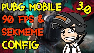 32 SEKMEME VE 90 FPS CONFİG  PUBG MOBİLE CONFİG 32 [upl. by Korten913]