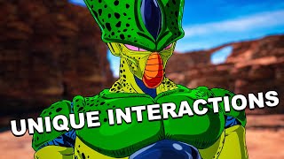 Dragon Ball Sparking Zero  Imperfect Cell Unique Interactions Special Quotes [upl. by Haimrej]