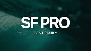 SF PRO  Fuente  Font Family  Diseño Gráfico  Graphic Design Fuente San Francisco [upl. by Mateusz]