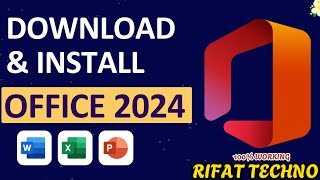 Download and Install Office 2024 from Microsoft  Fully Genuine Version  In Bangla  100 working [upl. by Charlot791]