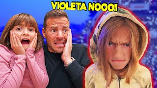 VIOLETA VE POR PRIMERA VEZ EL ARBOL Itarte vlogs [upl. by Butterworth]