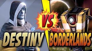 Destiny Vs Borderlands The Pre Sequel Review Destiny Borderlands comparison [upl. by Gunzburg]