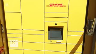 DHL stellt Packstationen für Konkurrenten auf [upl. by Wurtz]