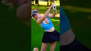 Golf swing slowmotion beautiful golfswing shorts [upl. by Etteuqram]