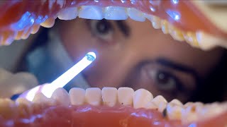 ASMR Dental Check Up amp Teeth Cleaning 🦷 [upl. by Litnahc]