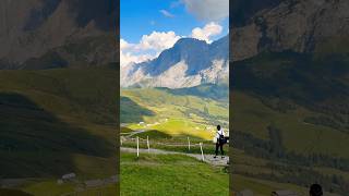 Beautiful￼ Grindelwald in Switzerland shortvideo nature love 🇨🇭 [upl. by Nnaacissej]