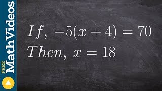 How to write an algebraic proof [upl. by Kartis]