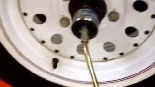 How I Grease Trailer Wheel Bearings with Spinning Wheel Technique [upl. by Gracie]