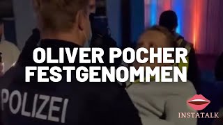 Pietro Lombardi Konzert OLIVER POCHER von POLIZEI abgeführt  Instatalk [upl. by Hourihan]