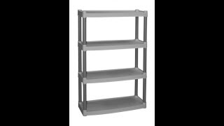 Assemble plastic shelving quick and straight [upl. by Kusin425]