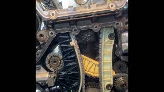 Volkswagen 20 25 L  engine timing chain installation easy way [upl. by Greabe459]