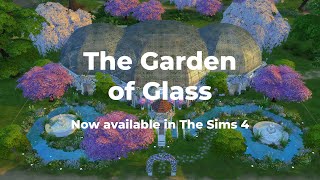 I redesigned Magnolia Park in the Sims 4 The Garden of Glass🌹A Love Story [upl. by Namdor]