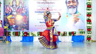 Classical Dance  Song  Samavedam Shanmukha Sharma classical dance telugu 2024 viralvideo [upl. by Gnagflow]