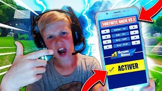 MON PETIT FRÈRE FAIT TOP 1 15 KILL GRACE A CETTE APPLICATION 😱 FORTNITE [upl. by Yde266]