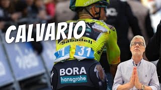 💥 DURAS CAÍDAS de ROGLIC y AYUSO en la ITZULIA 💥 [upl. by Niamart884]