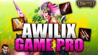 LE BURST DE ZINZIN  ► GAME PRO AWILIX RANKED TOP ELO PAR ADAPTING SMITE FR [upl. by Winona]