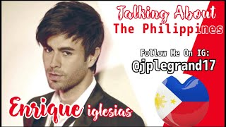 Enrique Iglesias  Proud to Be Part Filipino [upl. by Gadmann]