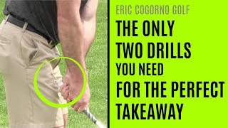 GOLF The Only Two Drills You Need For The Perfect Golf Swing Takeaway [upl. by Atinet]