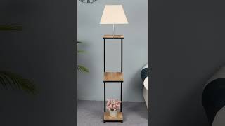 I Built a Decorative Wooden Tripod Floor Lamp [upl. by Salisbarry]