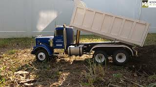 Kenworth 6x6 hauling top soil [upl. by Emlynn]