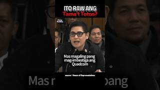 ITO RAW ANG TAMA’T TOTOO Duterte EJK QuadCom [upl. by Catton]