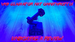 VKB Gladiator NXT Omnithrottle Unboxing amp Review [upl. by Deane585]