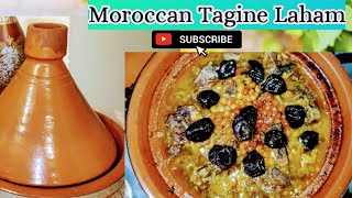 Moroccan Tagine Laham with Raisins and Onions [upl. by Hatty]