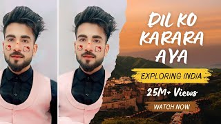 ‼️DIL KO KARAR AAYA ‼️😘❤️OfficialRahul275 new song 2024trending viralvideo [upl. by Mastat883]