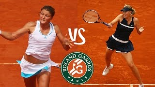 Safina vs Sharapova  2008 Highlights [upl. by Suoinuj]