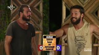 Hilmicem ile Hakan Anlat Bakalımda O Komik Anlar Survivor 2018 [upl. by Ayik145]