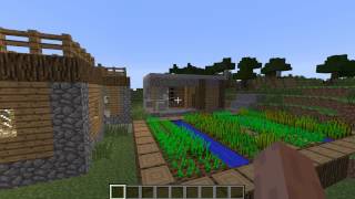 Awesome npc village diamonds at spawn Minecraft seed 1710 [upl. by Aser]