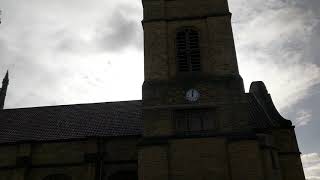 St Georges Memorial Church Ypres Ringing of the bells first time [upl. by Aziram459]