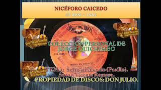 SUFRO EN SILENCIO Pasillo  NICEFORO CAICEDO  45 RPM  1985 [upl. by Ardnaik733]