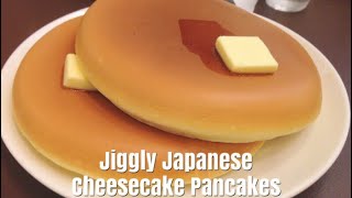 Jiggly Japanese Cheesecake Pancakes  How To Make Pancakes  Simple Cooking Videos [upl. by Neville]