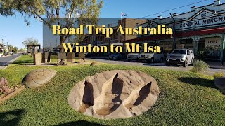 Road trip Australia Winton to Mt Isa Queensland [upl. by Ettenej]