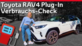 Toyota RAV4 PlugIn Hybrid  VerbrauchsCheck [upl. by Tove]