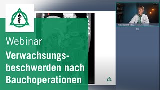 Verwachsungsbeschwerden nach Bauchoperationen Webinar der Asklepios Klinik Altona  Asklepios [upl. by Eelyak713]