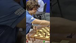 RARE MOMENT when Magnus Carlsen Offers DRAW shorts [upl. by Nyrmac]