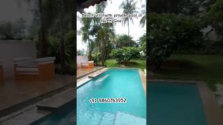 Beach villa with private pool in Candolim north Goa goa villa privatepool northgoa [upl. by Cecelia119]