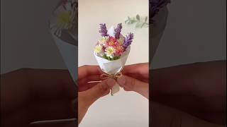 Paper flower bouquet 🌸✨ aesthetic diy bouquet diypaperflowerbouquet paperbouquet flowers [upl. by Tore]