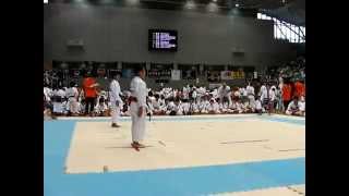 Campeonato Japones JKA Boy kata 1011 anos Heiansandan [upl. by Audrie352]